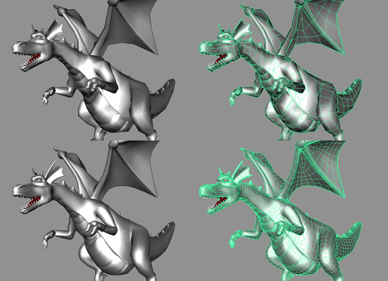 Mother Dragon Modeling