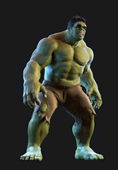 Creature Hulk - 3D Animator