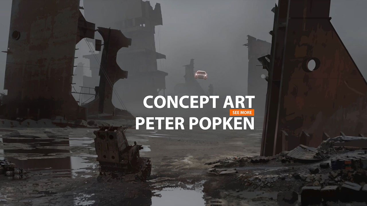 PETER POPKEN Concept Art to Animation