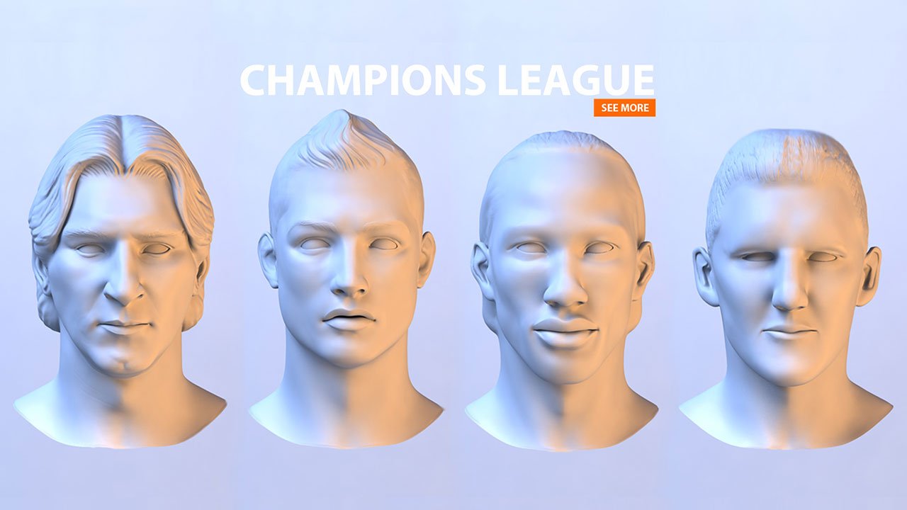 SKY Champions League | 3D-Modeling