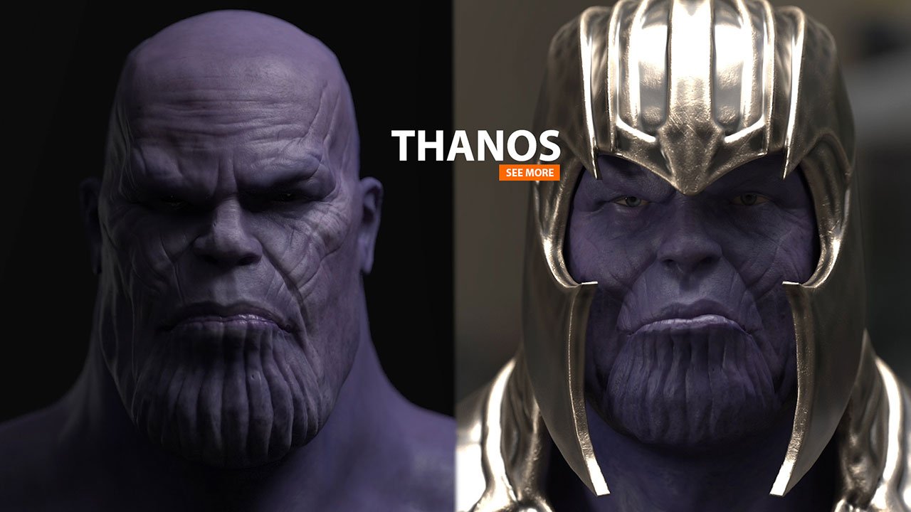 THANOS Marvel | Facial Animation