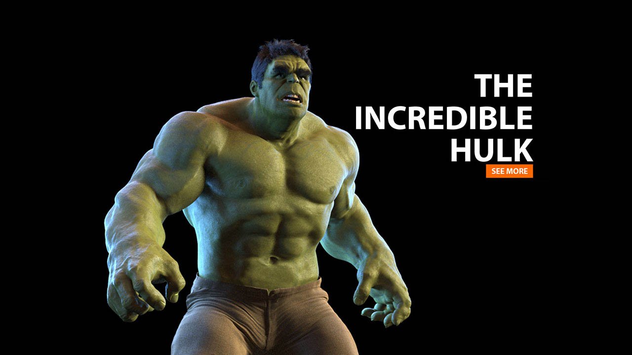 The incredible Hulk | 3D Character Animation